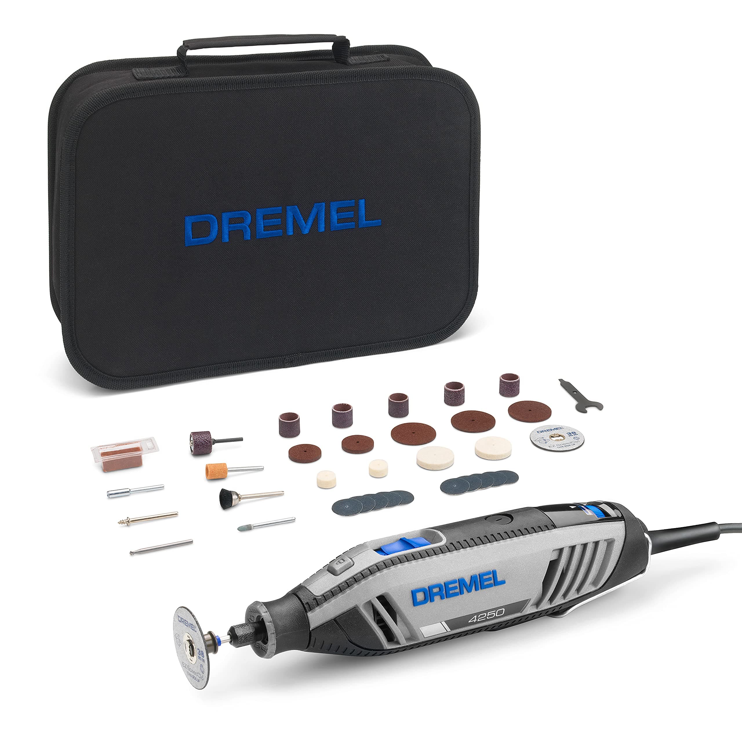 Dremel 4250 Herramienta rotativa de 175 W, kit de multiherramienta con 35 accesorios