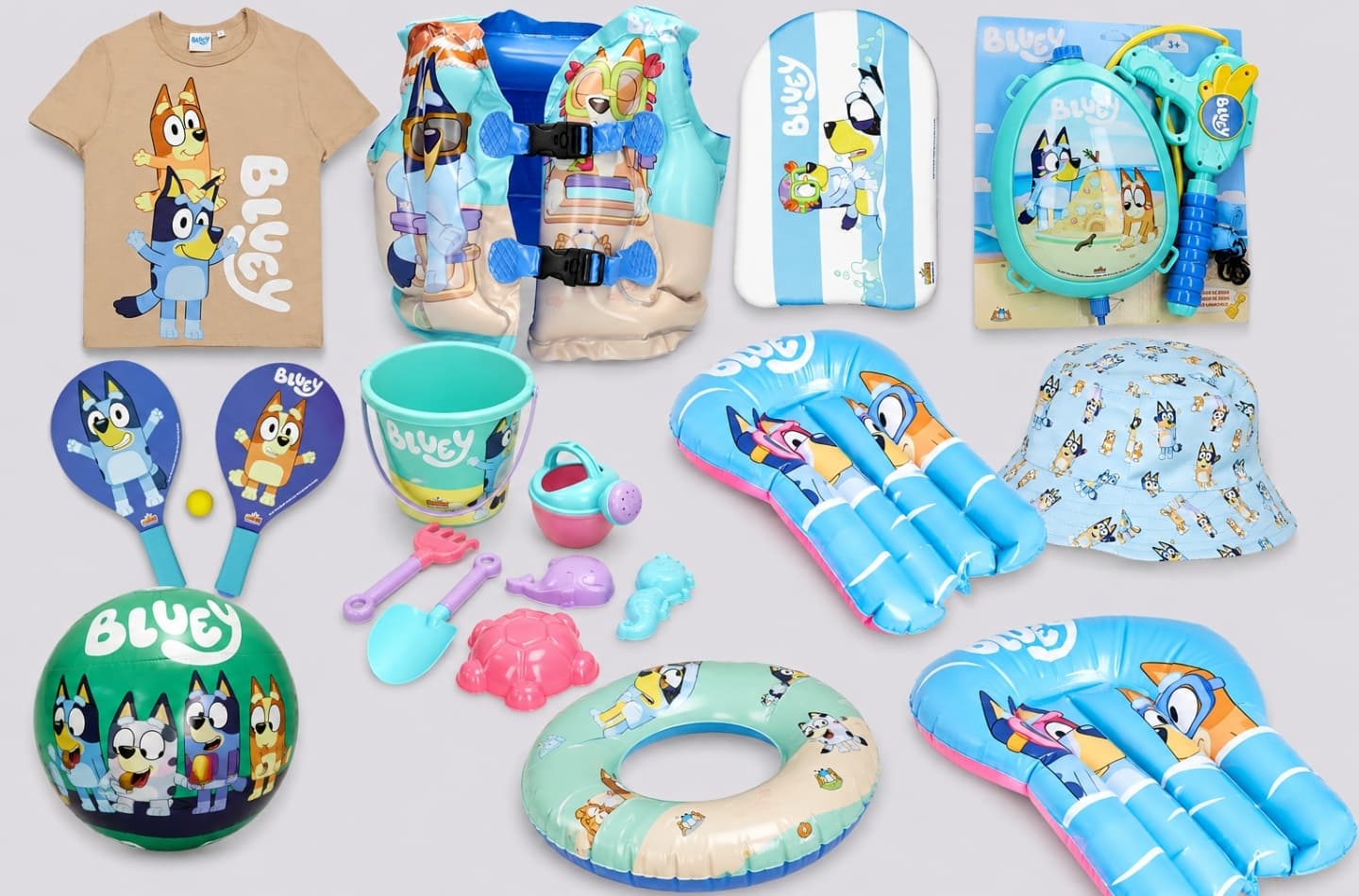 Recopilación productos para la playa Bluey (Recogida Gratis En Tienda)