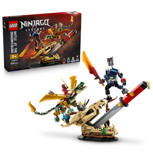 LEGO Ninjago Batalla en la Espada del Dragón, Juguete de construcción +9 años - 71871