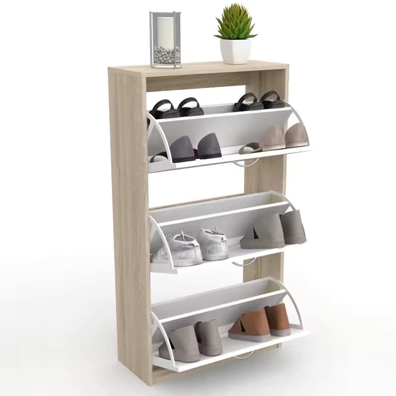 Zapatero 3 Puertas en 3 colores (Envio desde España)