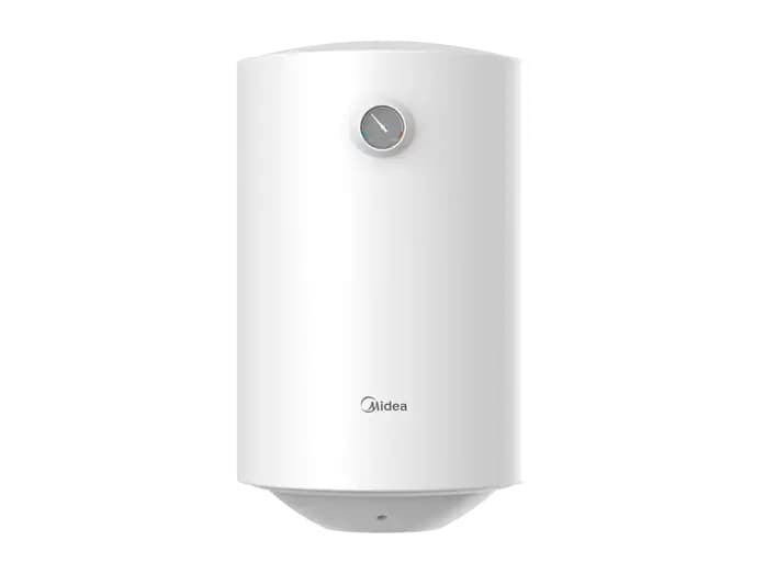 Termo eléctrico - Midea D50-15FA5, 1500 W, 47l, IPX4, Protección contra el Sobrecalentamiento, Blanco