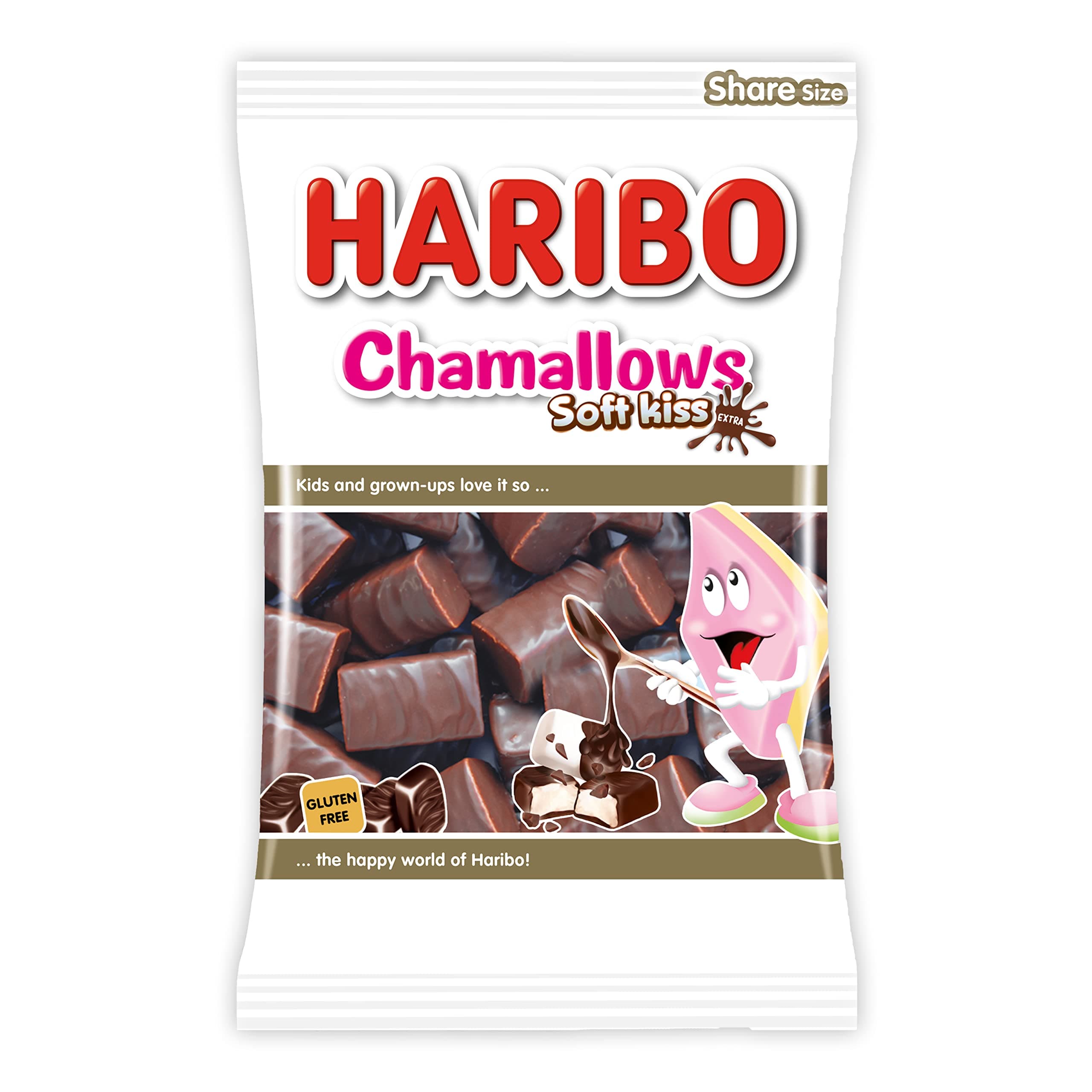 HARIBO; nubes de chocolate. BOLSA 175 GR.