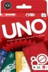 Mattel Games - UNO Rojo Rubí Mattel 80 Aniversario - Juego de Cartas