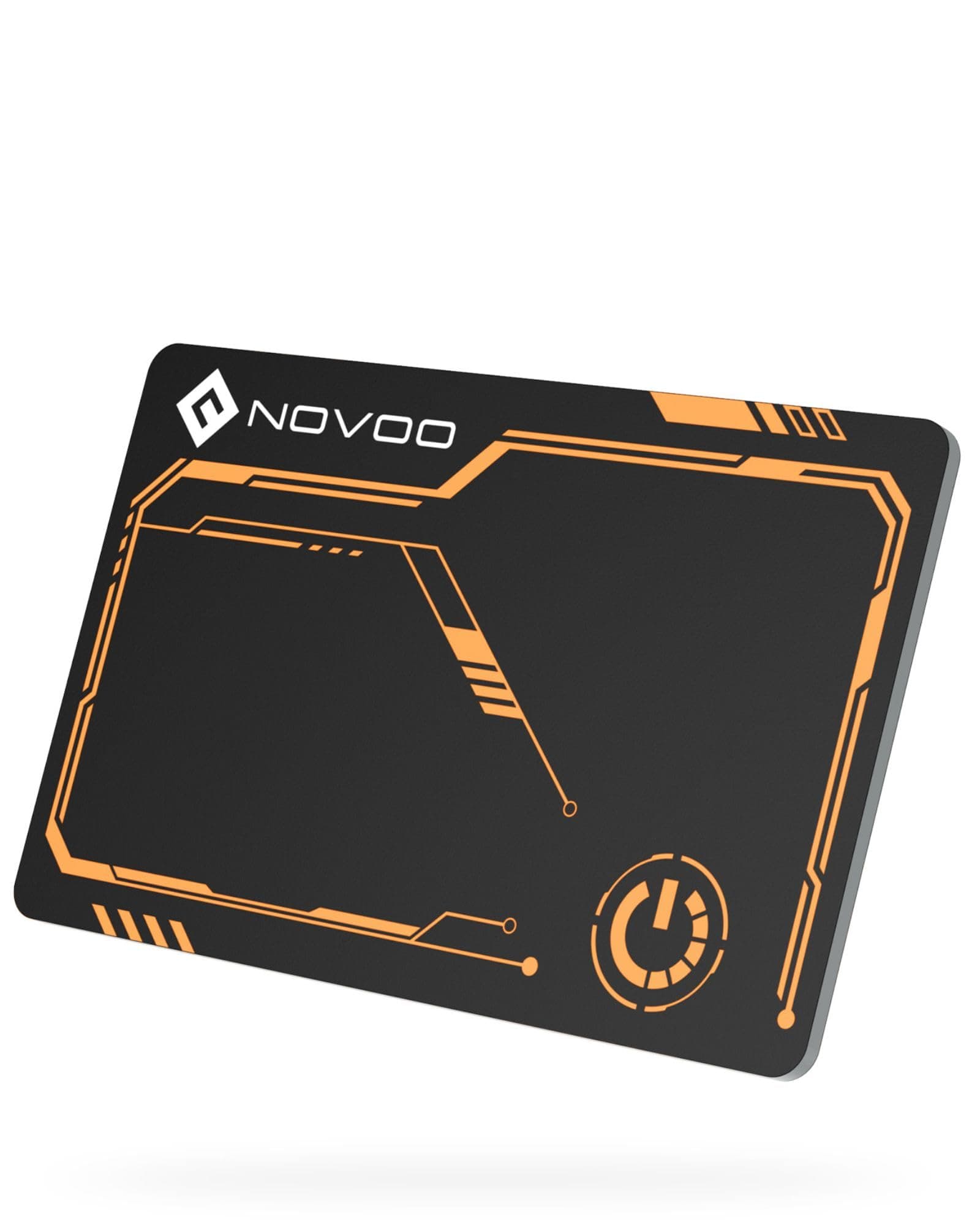 NOVOO Tarjeta localizadora Apple Find My, 1,6 mm, IP68, Naranja