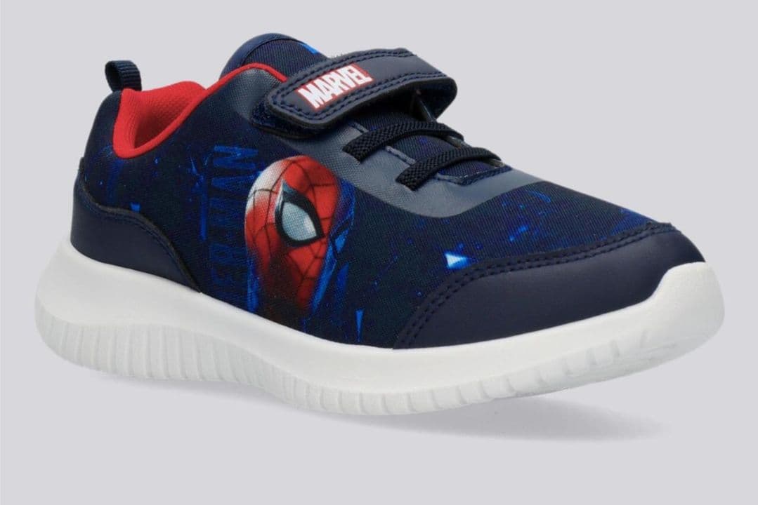 Zapatillas Velcro Spiderman - Niño- Marvel (Tallas 28 a 34)Otro con LUZ