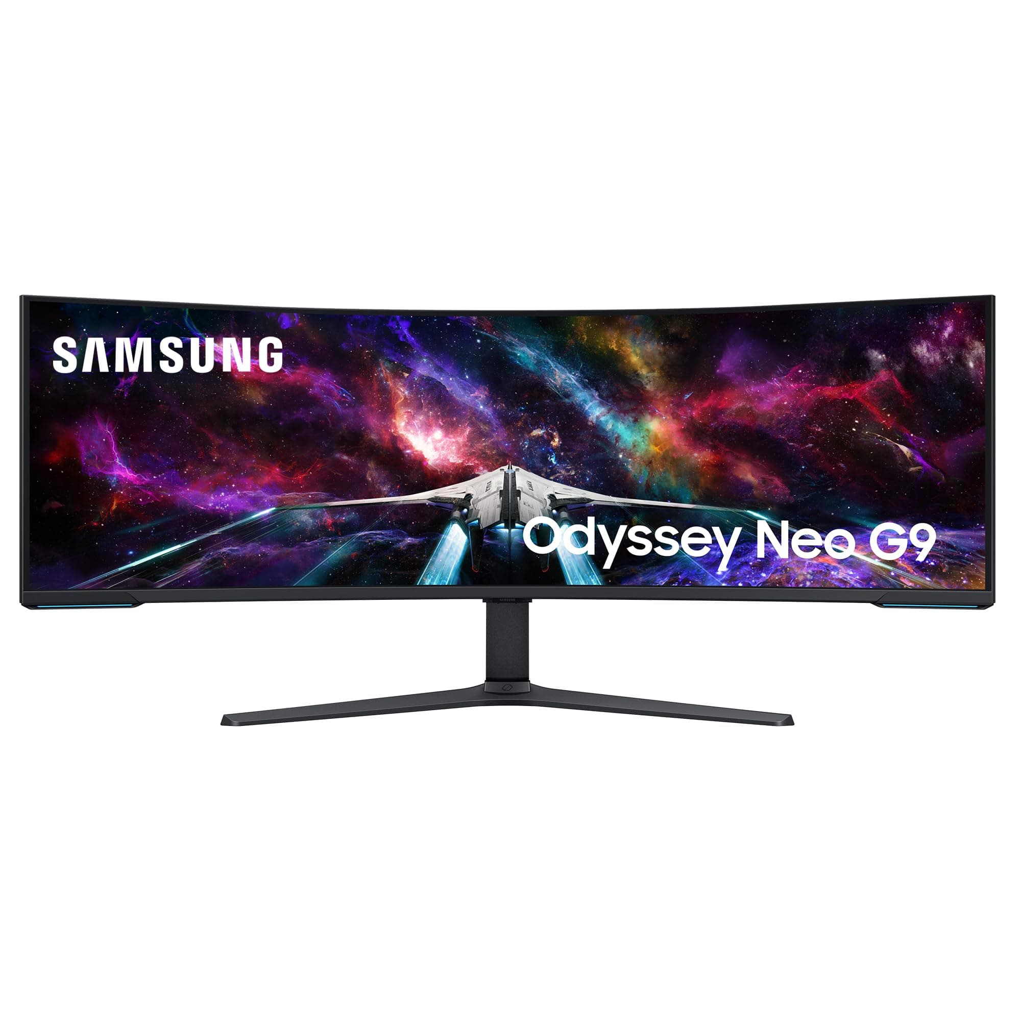 Monitor Samsung Odyssey Neo G9 G95NC 57" Dual UHD (Quantum Mini-LED, 240Hz, 1ms, DisplayPort 2.1, curvatura 1000R, en Amazon España)