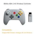 8BitDo N64 para Juegos con Adaptador para Consola N64 Original