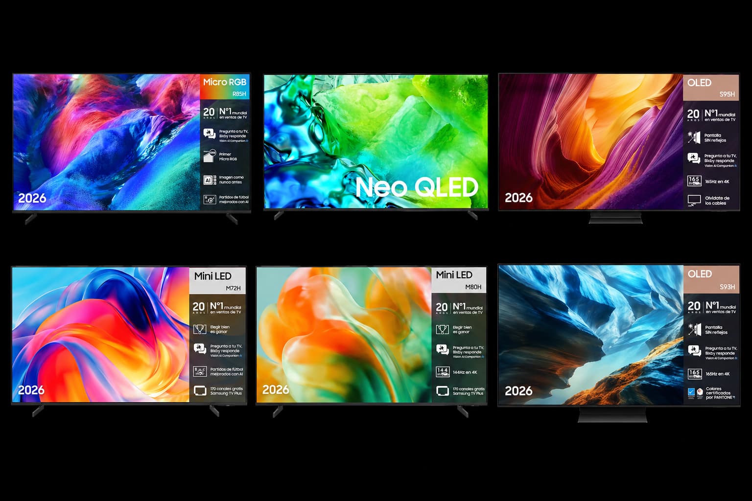 RECOPILACIÓN TV'S SAMSUNG :: OLED, Neo QLED, Micro RGB, Mini LED... de 43" a 85" desde 266€ || Samsung Plus/ Estudiante