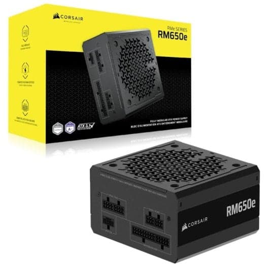 Corsair RM650e RMe 650 W ATX 3.1 80+ Gold modular