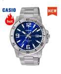 Reloj Casio para hombre, marca de lujo, cuarzo, resistente al agua hasta 50 m, reloj deportivo militar luminoso, relogio masculino MTP-VD01D
