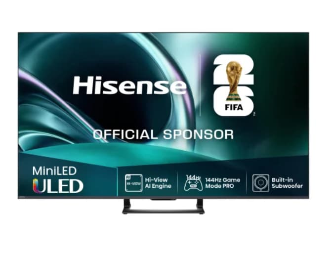 TV Hisense 50" 50U7Q MiniLED, 4K UDH, 144 Hz, Smart TV, HDR, Dolby MS12, Quantum Dot