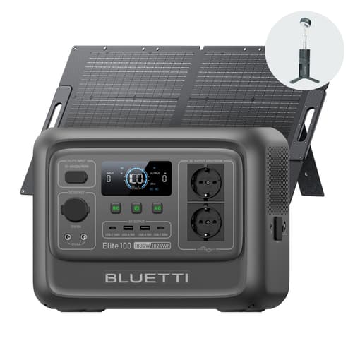 Bluetti Elite 100 V2 Estación De Energía Portátil, 1800w/1024wh
