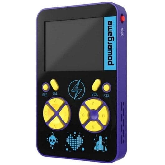 Consola Retro + Power Bank Indeca 5000mAh (256 Juegos, Carga Magnética)