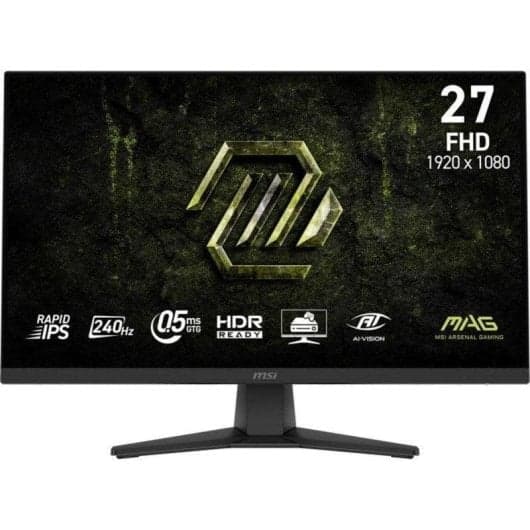 Monitor MSI MAG 272F X24 27" FHD 240Hz Rapid IPS HDR Adaptive-Sync AI Vision Antirreflejo