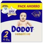 696 DODOT SENSITIVE 0,20€ Pañal talla 2