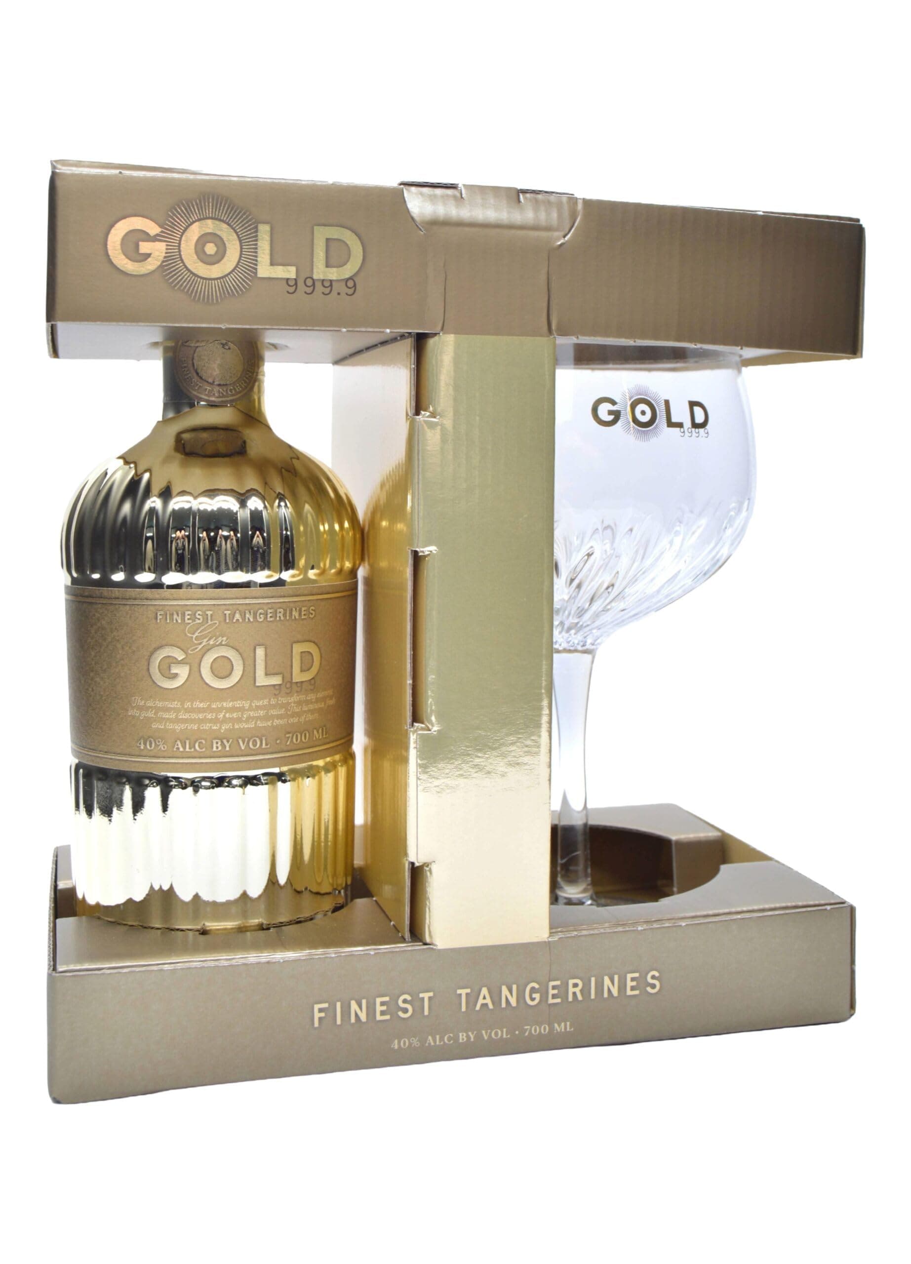 Ginebra Gold 999.9 700ml con copa de regalo