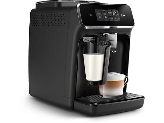 Cafetera Superautomática Philips EP2331/10 LatteGo (Presión 15 Bar, Molinillo Cerámico, Pantalla Táctil, Jarra de Leche , Filtro AquaClean)