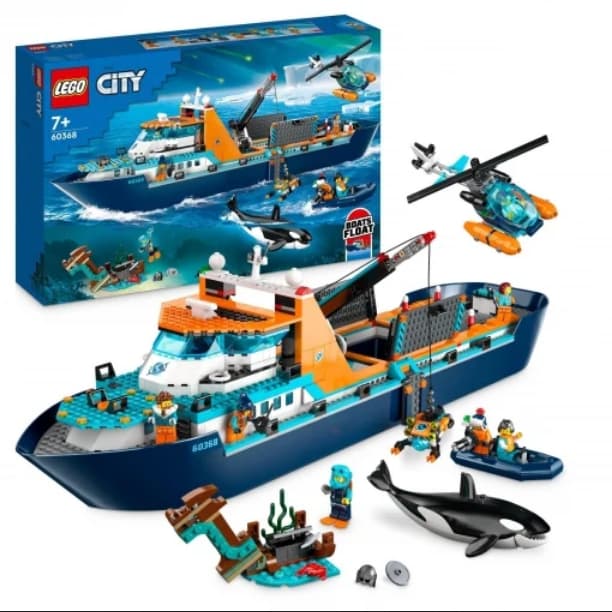 LEGO City Exploradores del Ártico Barco +7 años - 60368 20% en cesta