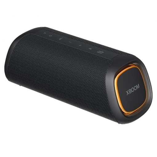LG XBOOM Go XG7 – Bocina Bluetooth Portátil a Prueba de Agua y Polvo, 24 Horas de Batería, 40W con Bajos Potentes