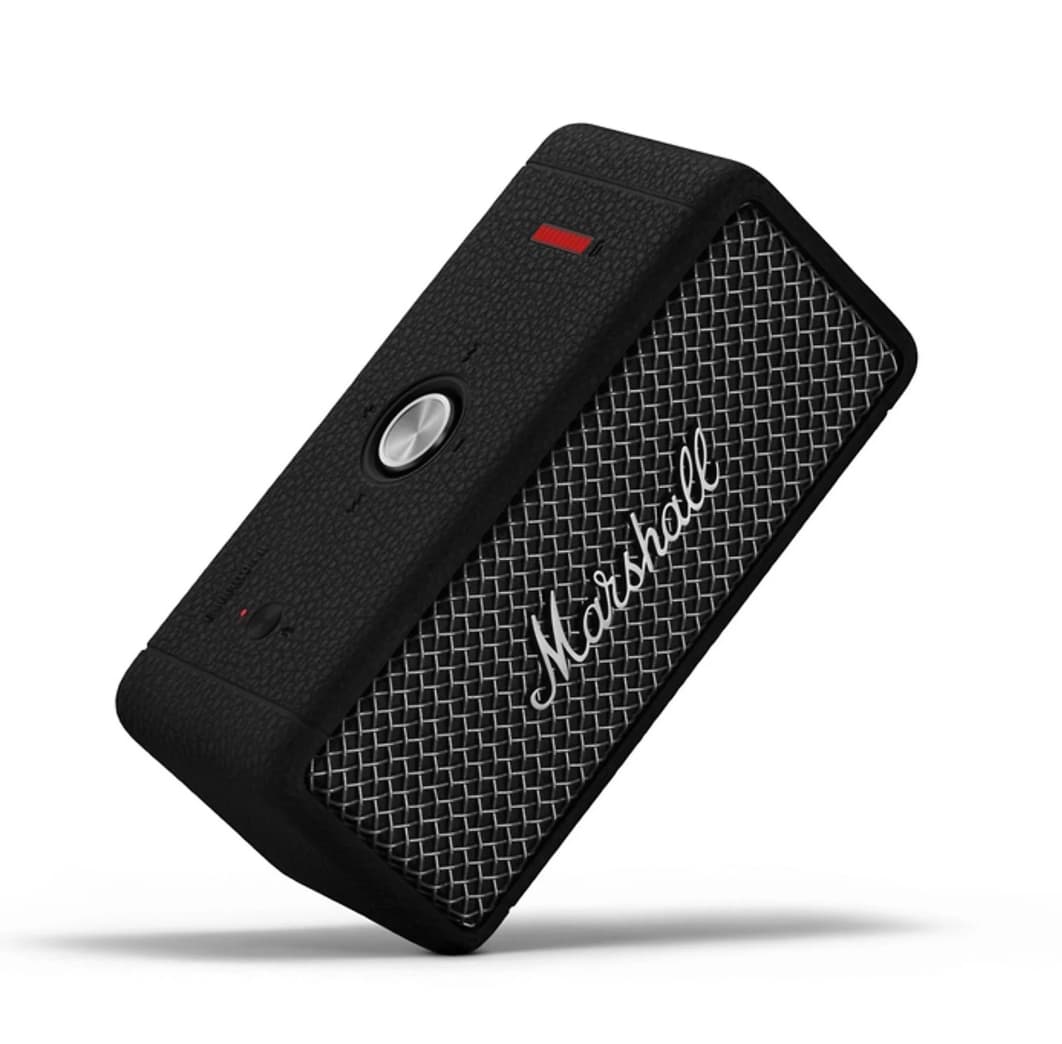 Altavoz inalámbrico - Marshall EMBERTON II, 20 W, Bluetooth, Autonomía 30 h, IPX7 Resistente polvo y agua, Black and Steel