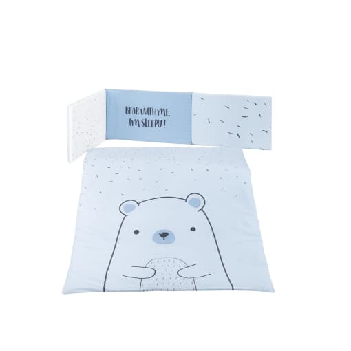 Edredón con Protector para Cuna 60x120 cm Kikkaboo varios colores