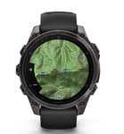 Smartwatch Garmin Fenix 8 43mm Zafiro AMOLED (Color Oro o negro)