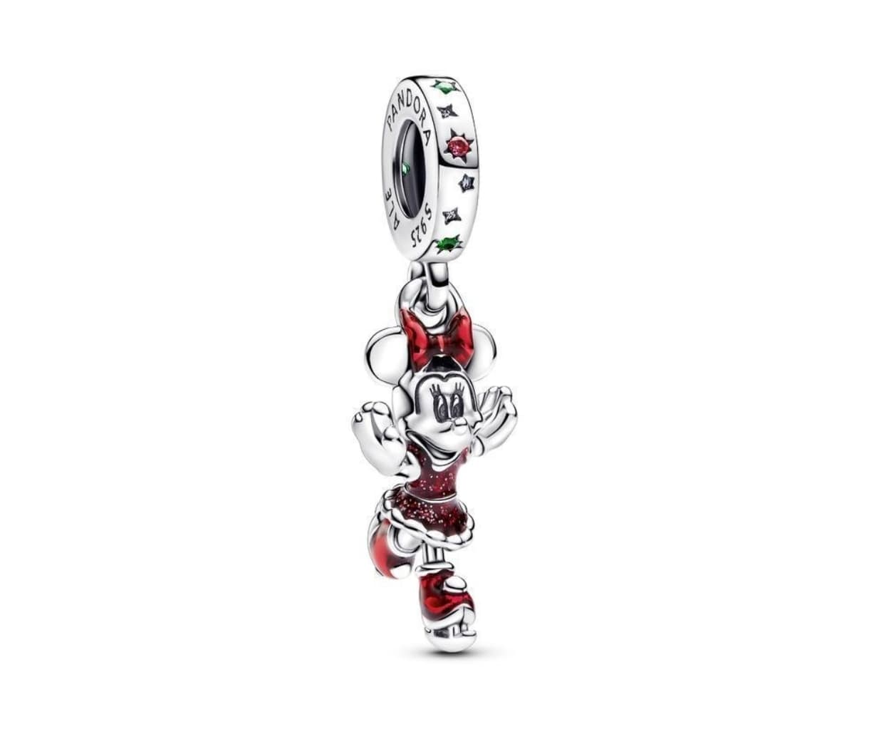 Charm en plata de ley Colgante Minnie Mouse Disney PANDORA