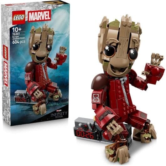 LEGO Marvel Groot con Traje de los Saqueadores 76341 604 piezas
