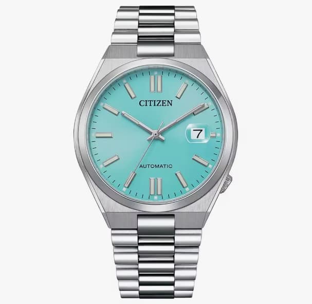 Citizen Tsuyosa NJ0151-88M Automático 40 mm | Zafiro | Esfera azul cielo | Precio con cupones (ver descripción)