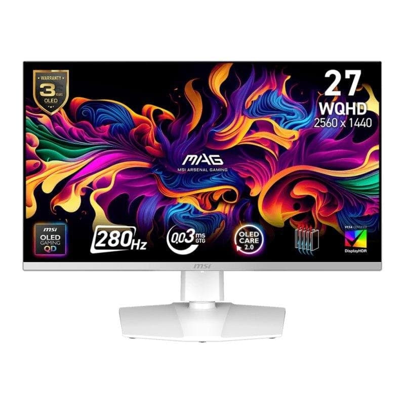 Monitor MSI MAG 272QPW QD-OLED X28 26.5" QHD 280Hz QD-OLED HDR400 True Black