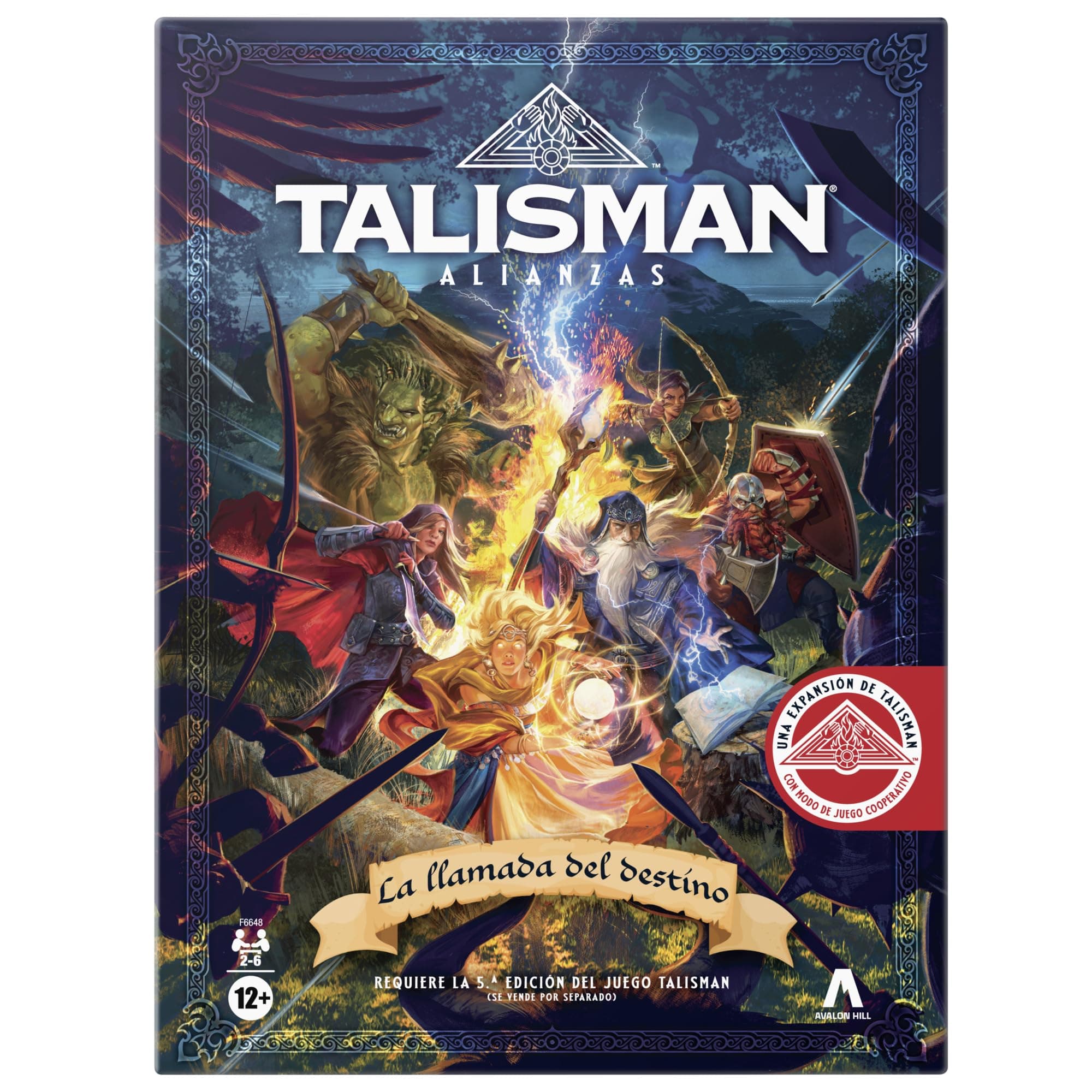 Juego de Mesa Talisman Alianzas: La Llamada del Destino, Expansión del Juego Talisman
