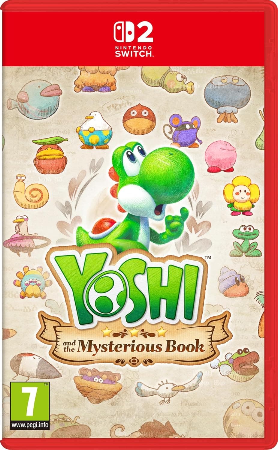 Yoshi and the Mysterious Book | Nintendo Switch 2 | Físico real | DEMO GRATIS en la eShop