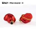 Auriculares dinámicos Beryllium CVJ X R2E3 Mermaid2 rojos