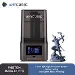 Impresora 3D de Resina ANYCUBIC Photon Mono 4 Ultra AE, LCD 10K, Pantalla 7", Alta Precisión y Gran Volumen