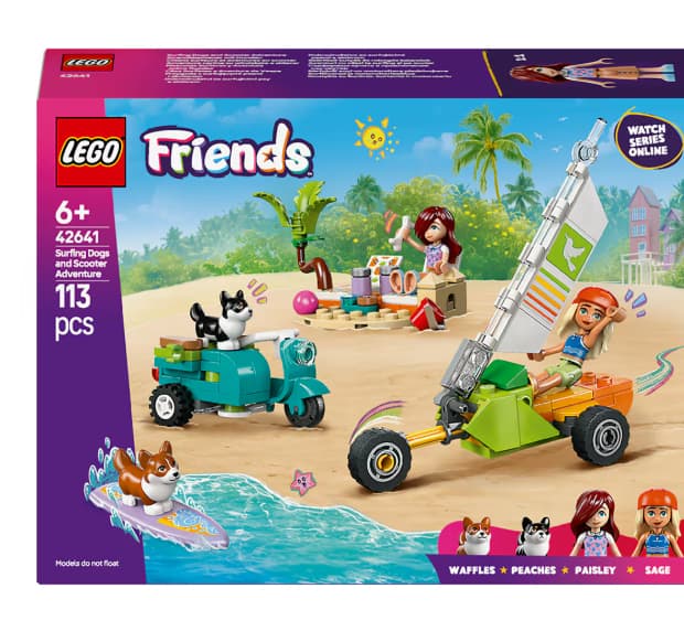 LEGO Juego de construcción Mascotas Surferas y Aventura sobre Ruedas LEGO Friends - 42641