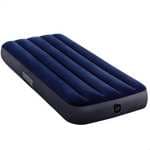 Intex Colchón hinchable Dura-Beam, Cama de aire inflable para camping Color Azul, acampada