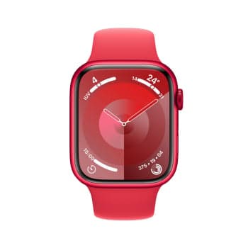 Apple Watch Series 9 GPS Cellular, 41mm Caja de Aluminio (Product) Red con Correa Deportiva
