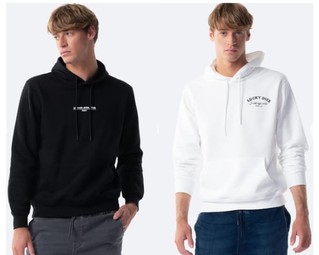 Sudadera canguro con capucha de Hombre TEX- Varios colores- Recogida en tienda gratis