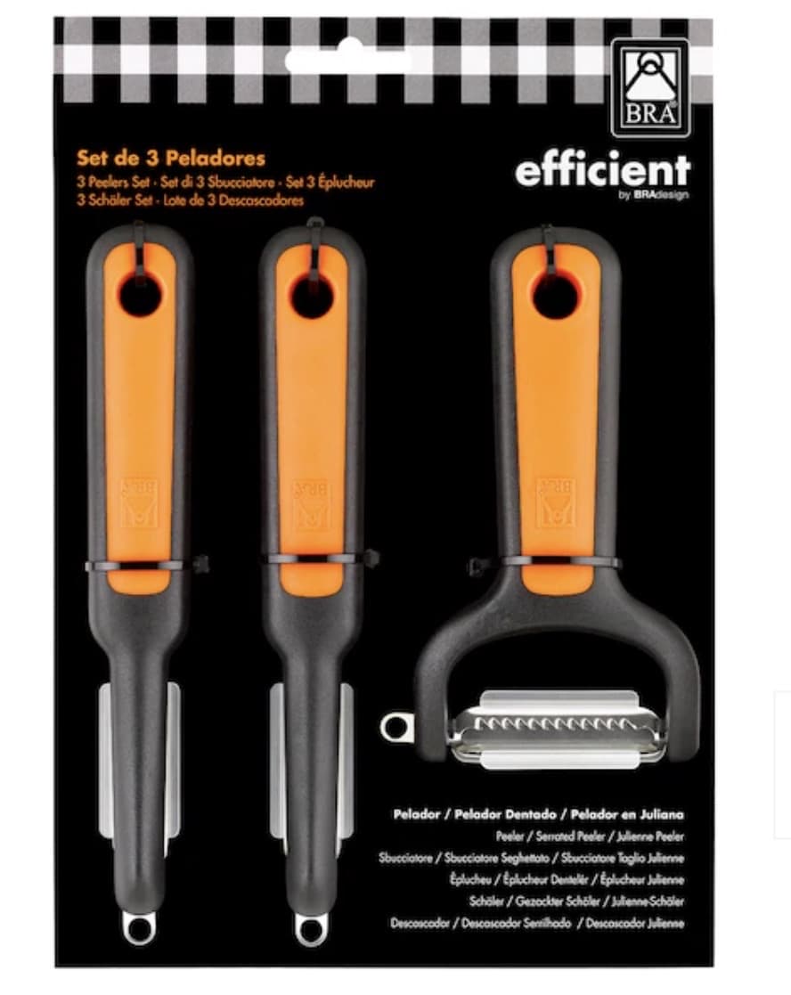 Set 3 peladores Efficient Bra