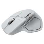 Ratón Logitech MX Master 4 Bluetooth 8000 DPI Plata Rueda Lateral Ergonomía para Mac