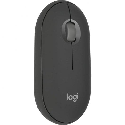 Logitech Pebble Mouse 2 M350s Ratón Bluetooth Clics Discretos Windows, macOS, iPadOS, Android, ChromeOS