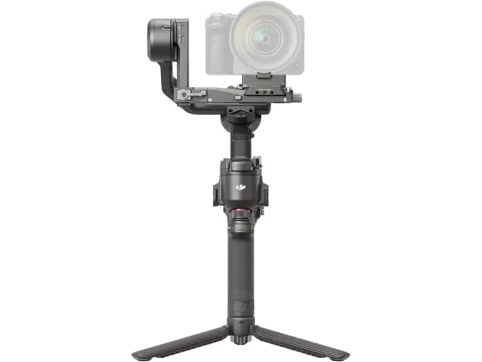 Gimbal - DJI RS4 Combo, Pantalla táctil OLED, Selector joystick, Hasta 3 kg carga, Bluetooth, Autonomía 29.5 horas