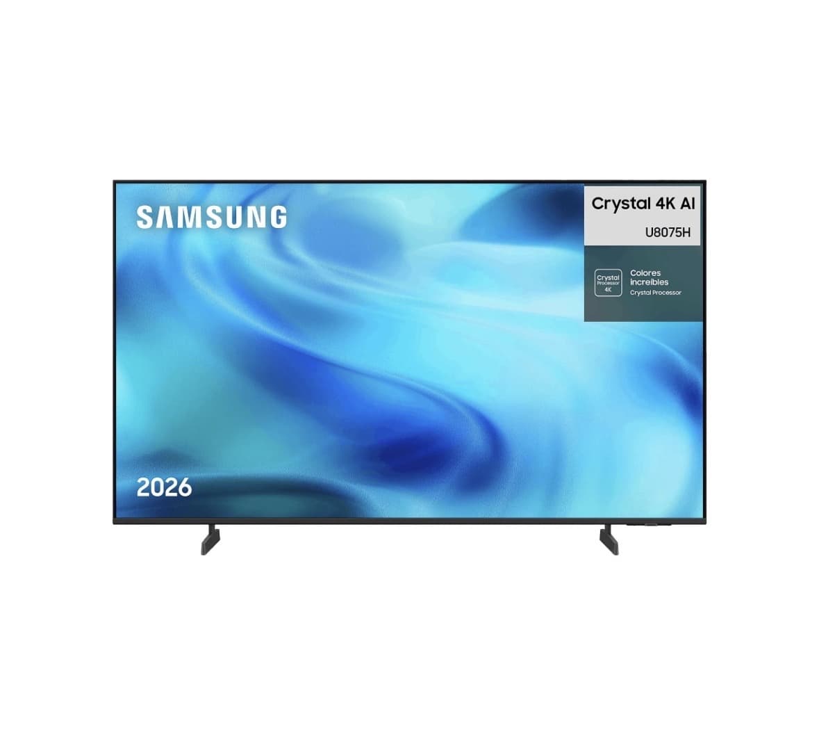 TV LED 65" - Samsung TU65U8075HUXXC, UHD 4K, Crystal Processor 4K, Smart TV, Wifi,120Hz, Negro