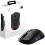 Raton MSI Versa 300 Elite Wireless Gaming Mouse -Sensor Óptico de 26000 DPI