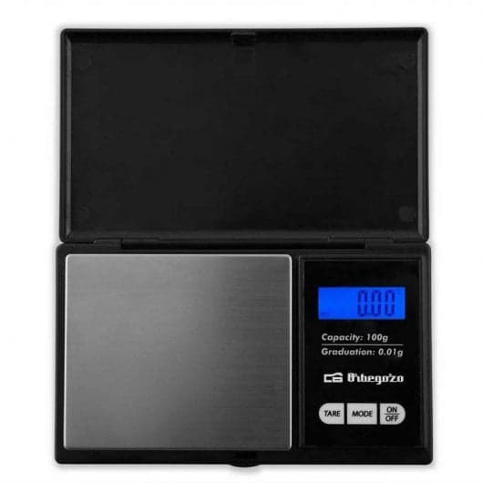 Orbegozo PC 3050 Báscula de Precisión 100g Negra