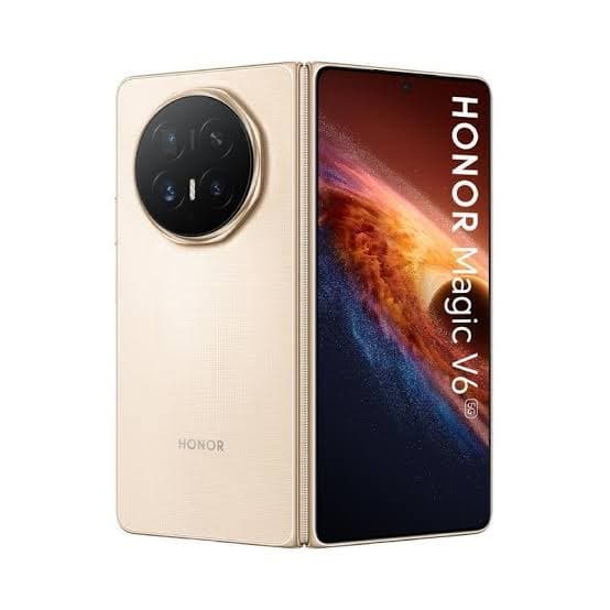 Honor MAGIC V6, Oro, 512 GB, 16 GB RAM, 6.52 "AMOLED, Qualcomm Snapdragon 8 Elite Gen 5 Mobile Platform (3nm), 6660 mAh, Plegable