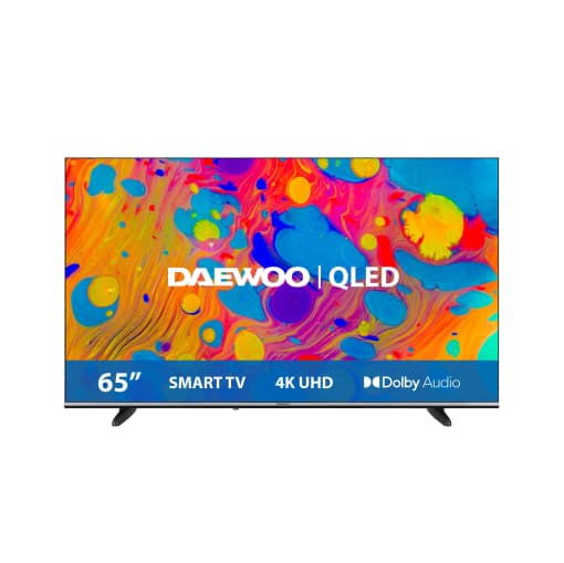 Smart TV Daewo 65" QLED, 4K UHD, 60Hz, HDR10