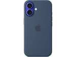 Apple Funda de silicona con MagSafe para iPhone 16, Azul denim
