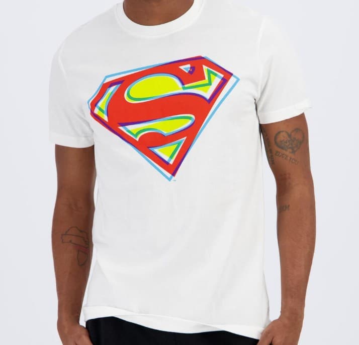 Camiseta Superman de algodón