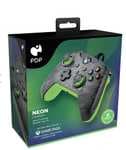 Mando con cable PDP Carbon Neon Xbox + 1 Mes de Gamepass Gratis